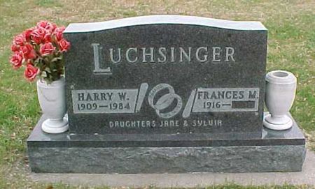 LUCHSINGER, HARRY W - Woodbury County, Iowa | HARRY W LUCHSINGER 