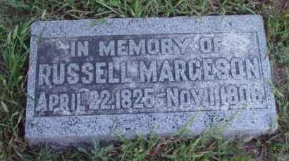 MARGESON, RUSSELL - Woodbury County, Iowa | RUSSELL MARGESON 
