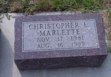 MARLETTE, CHRISTOPHER L - Woodbury County, Iowa | CHRISTOPHER L MARLETTE 