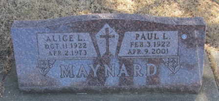 MAYNARD, PAUL L - Woodbury County, Iowa | PAUL L MAYNARD 