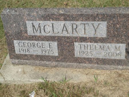 MCLARTY, GEORGE E - Woodbury County, Iowa | GEORGE E MCLARTY 