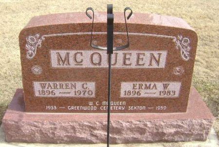 MCQUEEN, ERMA W - Woodbury County, Iowa | ERMA W MCQUEEN 