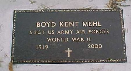 MEHL, BOYD KENT - Woodbury County, Iowa | BOYD KENT MEHL 