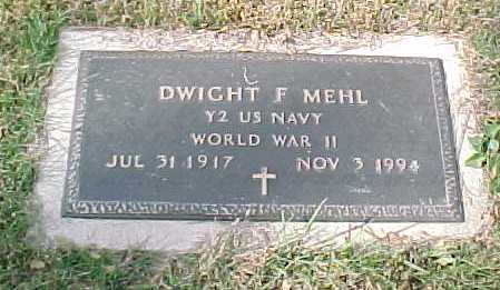 MEHL, DWIGHT F - Woodbury County, Iowa | DWIGHT F MEHL 