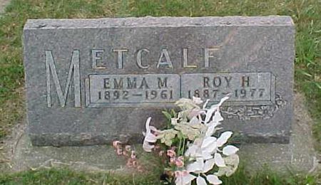 METCALF, EMMA M - Woodbury County, Iowa | EMMA M METCALF 