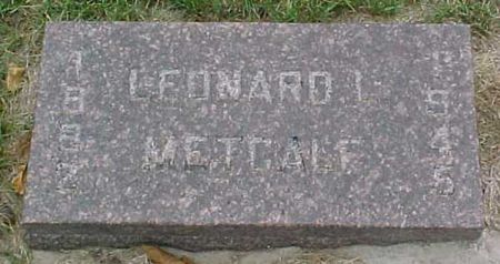 METCALF, LEONARD  L - Woodbury County, Iowa | LEONARD  L METCALF 
