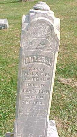 METCALF, MILES J - Woodbury County, Iowa | MILES J METCALF 