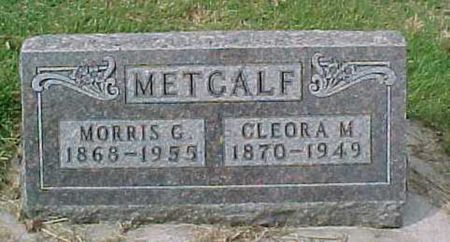 METCALF, MORRIS G - Woodbury County, Iowa | MORRIS G METCALF 