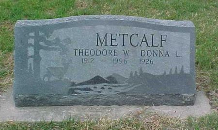 METCALF, THEODORE W - Woodbury County, Iowa | THEODORE W METCALF 