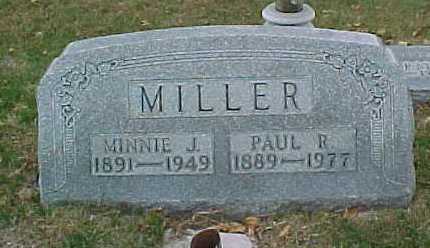 MILLER, MINNIE J - Woodbury County, Iowa | MINNIE J MILLER 