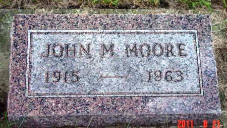 MOORE, JOHN M - Woodbury County, Iowa | JOHN M MOORE 