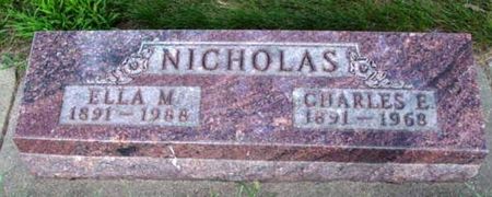 NICHOLAS, CHARLES E - Woodbury County, Iowa | CHARLES E NICHOLAS 