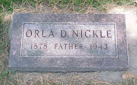 NICKLE, ORLA D - Woodbury County, Iowa | ORLA D NICKLE 