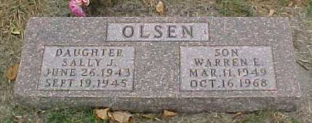 OLSEN, WARREN E - Woodbury County, Iowa | WARREN E OLSEN 