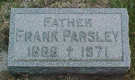 PARSLEY, FRANK - Woodbury County, Iowa | FRANK PARSLEY 