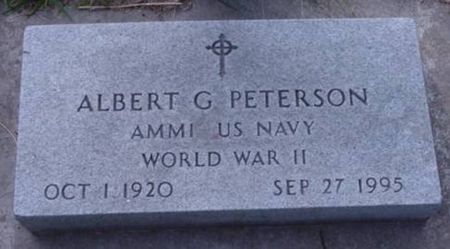 PETERSON, ALBERT G - Woodbury County, Iowa | ALBERT G PETERSON 