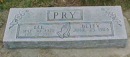 PRY, LEE LEONARD - Woodbury County, Iowa | LEE LEONARD PRY 