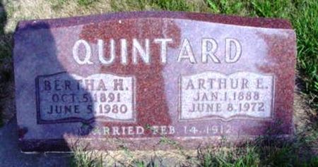 QUINTARD, BERTHA - Woodbury County, Iowa | BERTHA QUINTARD 
