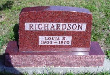 RICHARDSON, LOUIS H - Woodbury County, Iowa | LOUIS H RICHARDSON 