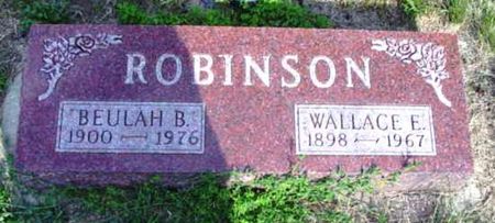ROBINSON, BEULAH B - Woodbury County, Iowa | BEULAH B ROBINSON 