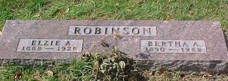 ROBINSON, BERTHA A - Woodbury County, Iowa | BERTHA A ROBINSON 