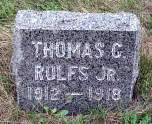 ROLFS  JR, THOMAS - Woodbury County, Iowa | THOMAS ROLFS  JR 