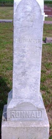 RONNAU, HERMAN - Woodbury County, Iowa | HERMAN RONNAU 
