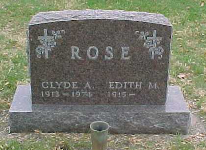 ROSE, CLYDE A - Woodbury County, Iowa | CLYDE A ROSE 