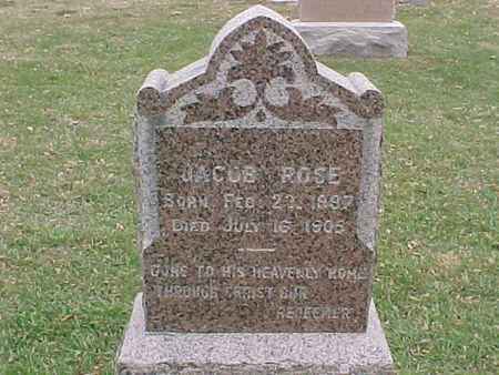 ROSE, JACOB - Woodbury County, Iowa | JACOB ROSE 