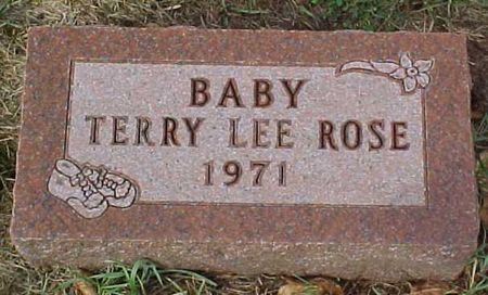 ROSE, TERRY LEE - Woodbury County, Iowa | TERRY LEE ROSE 