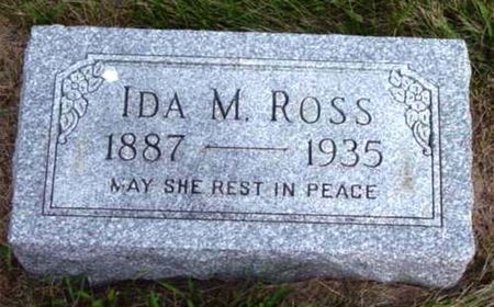 ROSS, IDA M - Woodbury County, Iowa | IDA M ROSS 