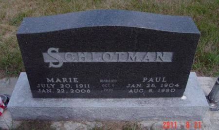 SCHLOTMAN, PAUL - Woodbury County, Iowa | PAUL SCHLOTMAN 