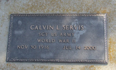 SERVIS, CALVIN L - Woodbury County, Iowa | CALVIN L SERVIS 