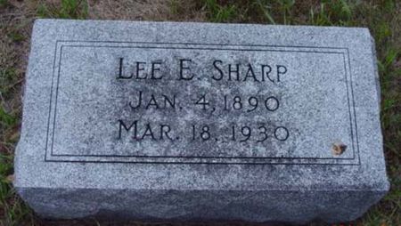 SHARP, LEE E - Woodbury County, Iowa | LEE E SHARP 