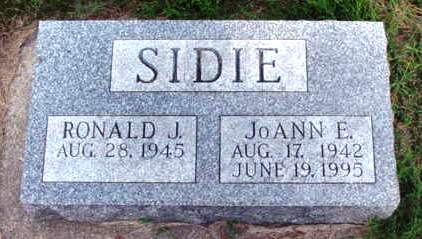 SIDIE, JOANN E - Woodbury County, Iowa | JOANN E SIDIE 