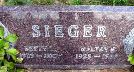SIEGER, BETTY L - Woodbury County, Iowa | BETTY L SIEGER 