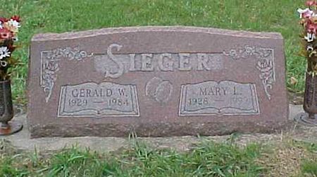 SIEGER, GERALD WILLARD - Woodbury County, Iowa | GERALD WILLARD SIEGER 