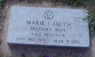 SMITH, MARIE I - Woodbury County, Iowa | MARIE I SMITH 