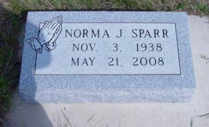 SPARR, NORMA J - Woodbury County, Iowa | NORMA J SPARR 