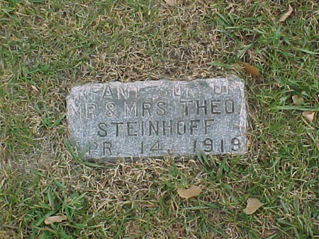 STEINHOFF, INFANT SON - Woodbury County, Iowa | INFANT SON STEINHOFF 