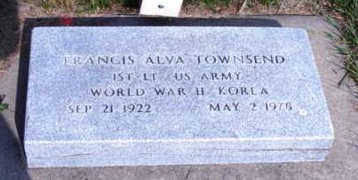 TOWNSEND, FRANCIS ALVA - Woodbury County, Iowa | FRANCIS ALVA TOWNSEND 