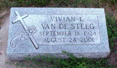 VAN DE STEEG, VIVIAN L - Woodbury County, Iowa | VIVIAN L VAN DE STEEG 