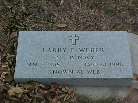 WEBER, LARRY EVERETT - Woodbury County, Iowa | LARRY EVERETT WEBER 