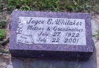 WHITAKER, JOYCE E - Woodbury County, Iowa | JOYCE E WHITAKER 