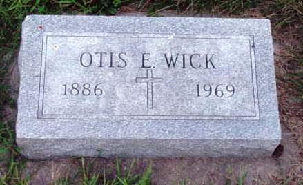 WICK, OTIS E - Woodbury County, Iowa | OTIS E WICK 