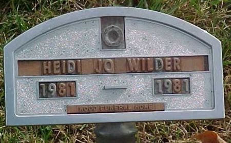 WILDER, HEIDI JO - Woodbury County, Iowa | HEIDI JO WILDER 