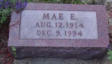 WILLER, MAE E - Woodbury County, Iowa | MAE E WILLER 