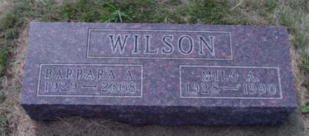 WILSON, MILO A - Woodbury County, Iowa | MILO A WILSON 
