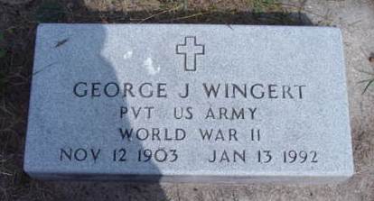 WINGERT, GEORGE  J - Woodbury County, Iowa | GEORGE  J WINGERT 