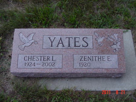 YATES, CHESTER L - Woodbury County, Iowa | CHESTER L YATES 